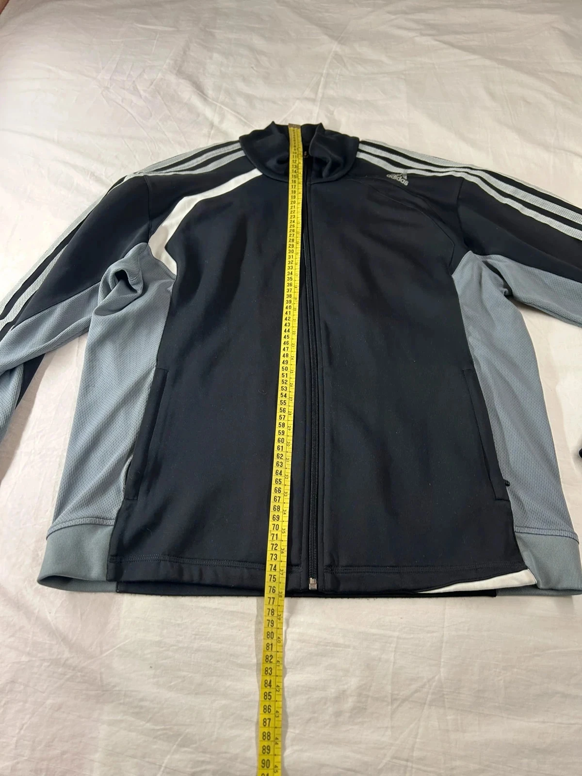 Veste leve preta adidas estilo vintage retrô anos 2000 – photo 6